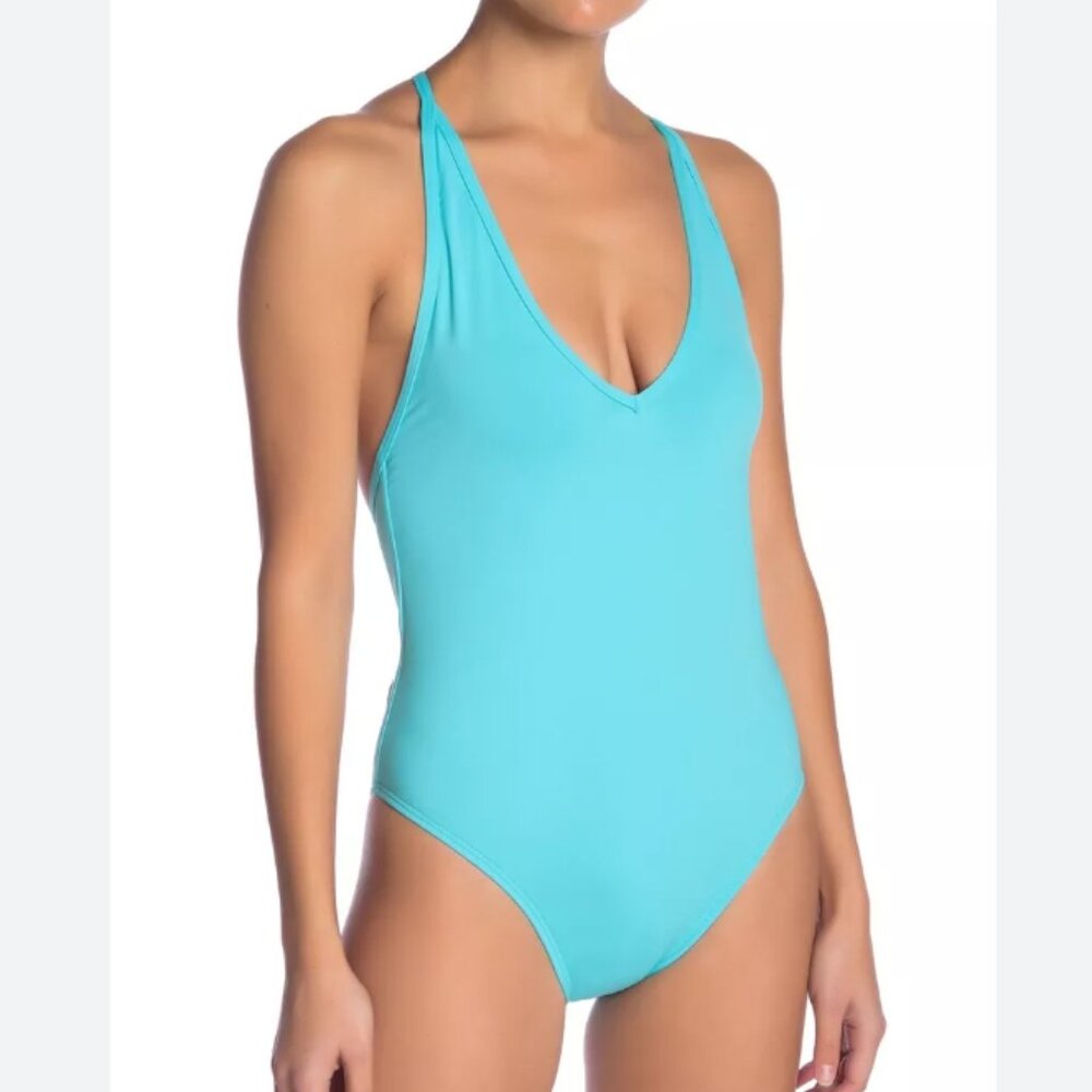 Nordstrom one shop Vibrant Blue One-Piece Swimsuit